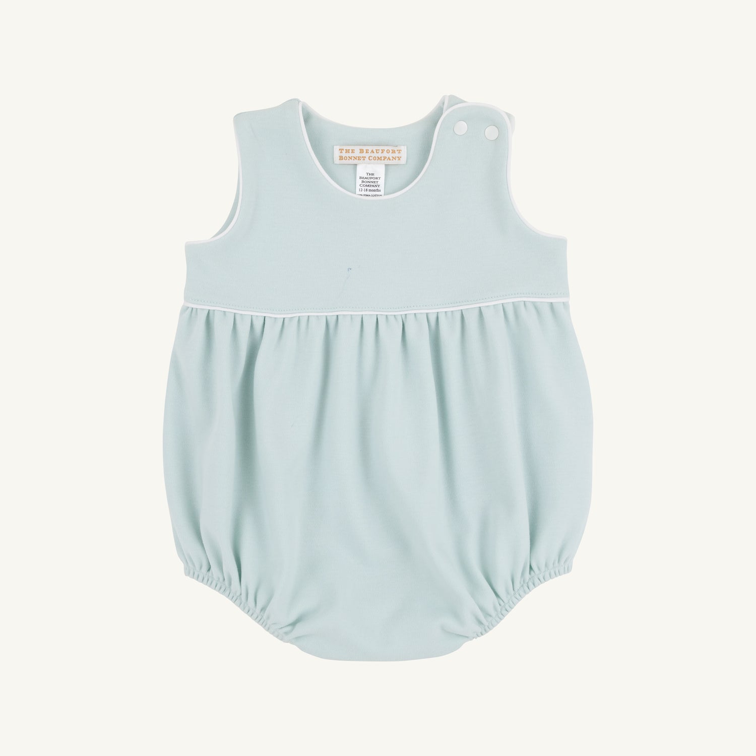 TBBC Heavy Weight Knit Barlett Bubble: Old Greenwich Green/Worth Ave White