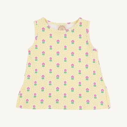 TBBC Love You Back Top: Fairway Floral