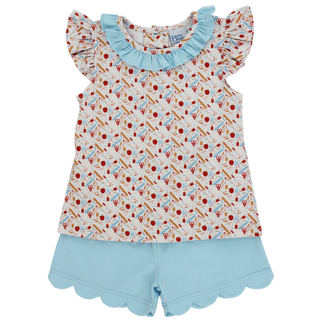 School Days Girls Short Set