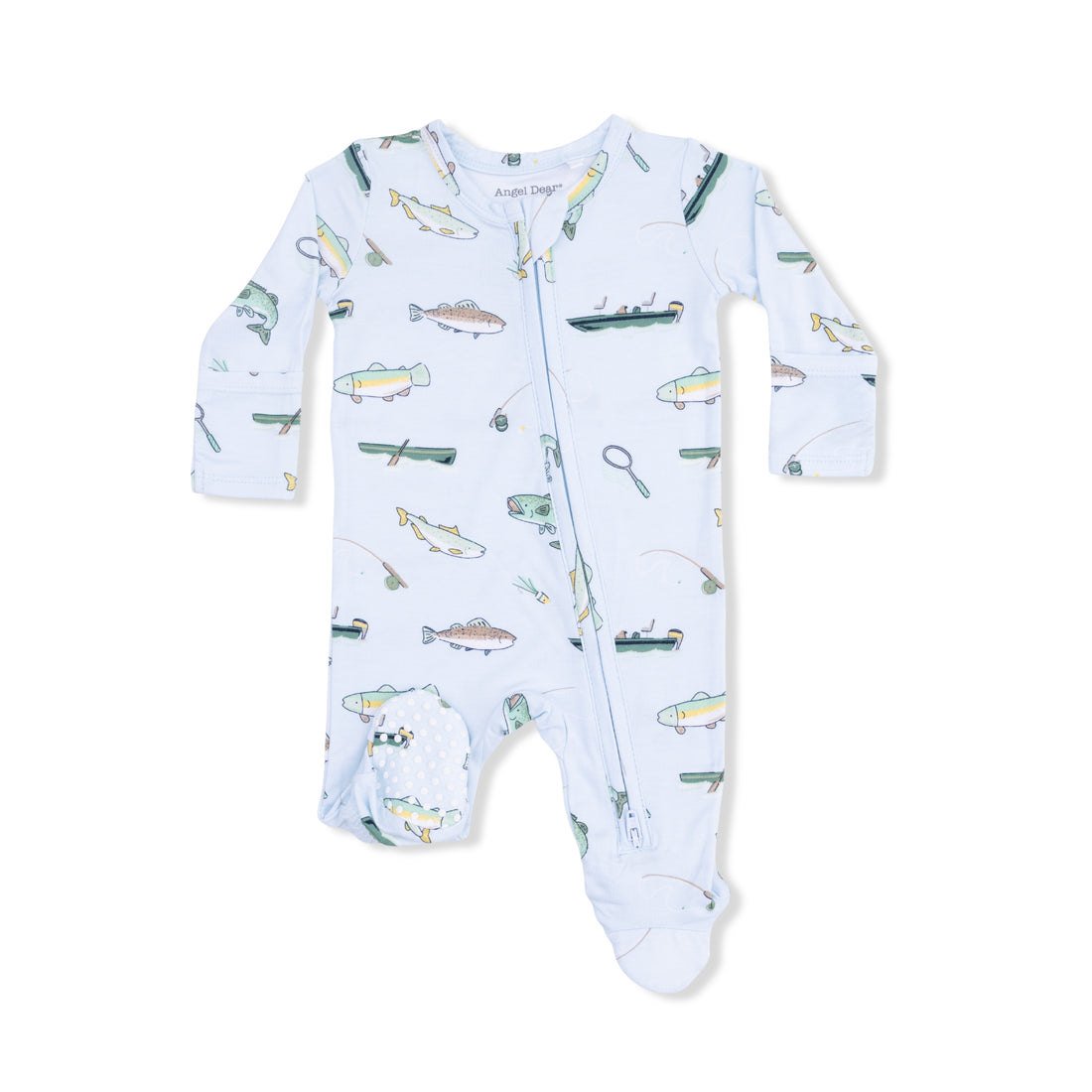 Fishing 2 Way Zipper Footie