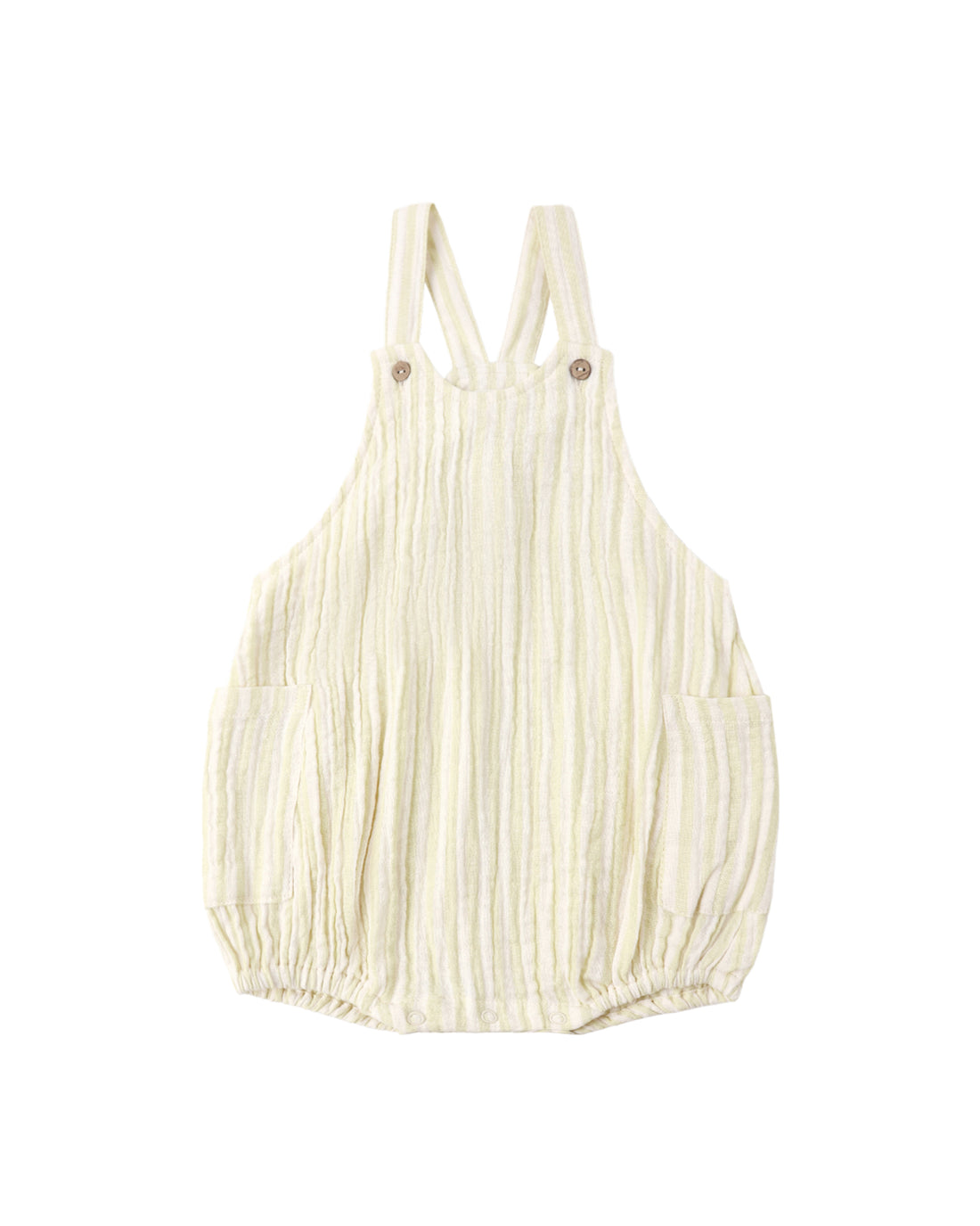 Lou Romper: Citron Stripe