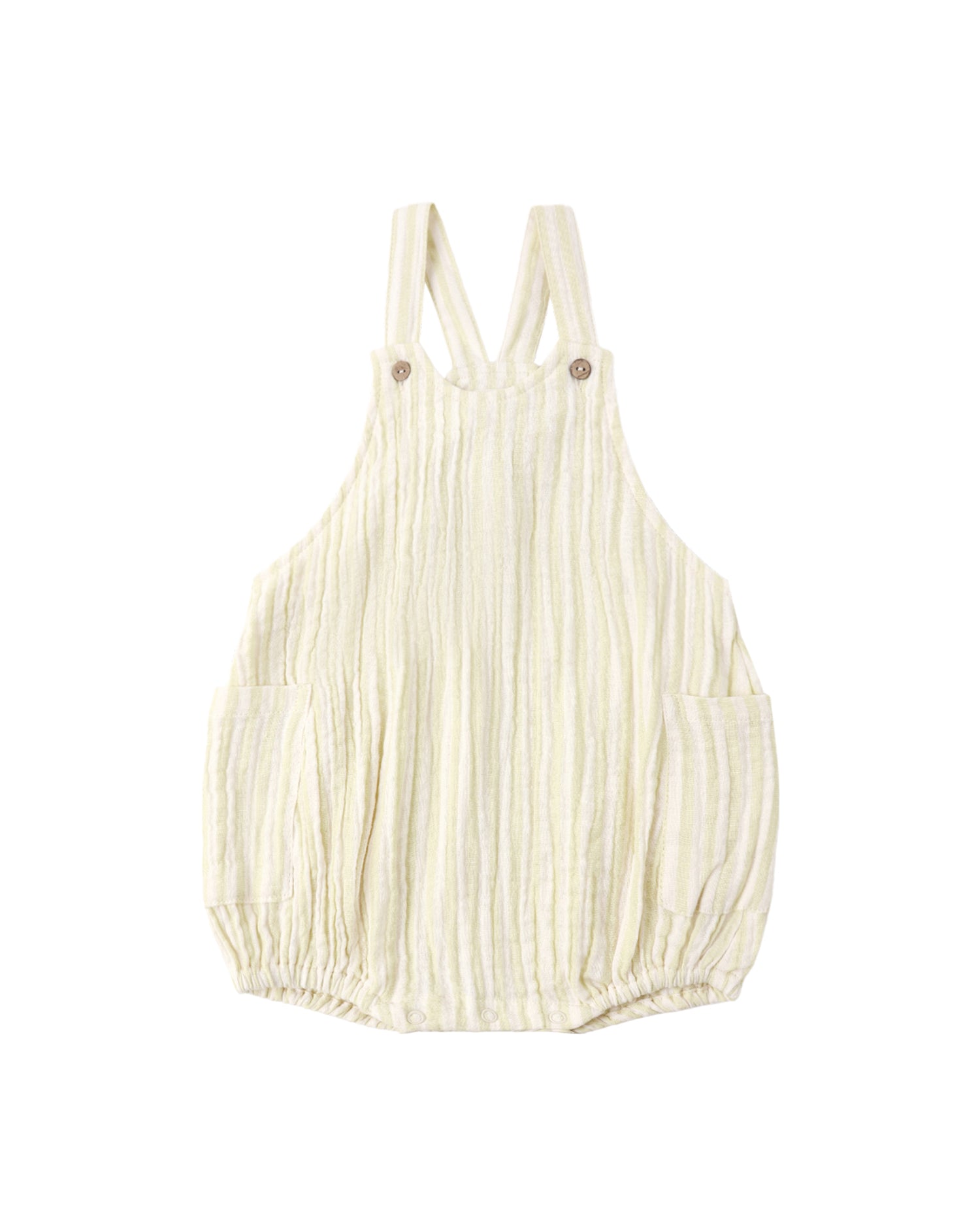 Lou Romper: Citron Stripe