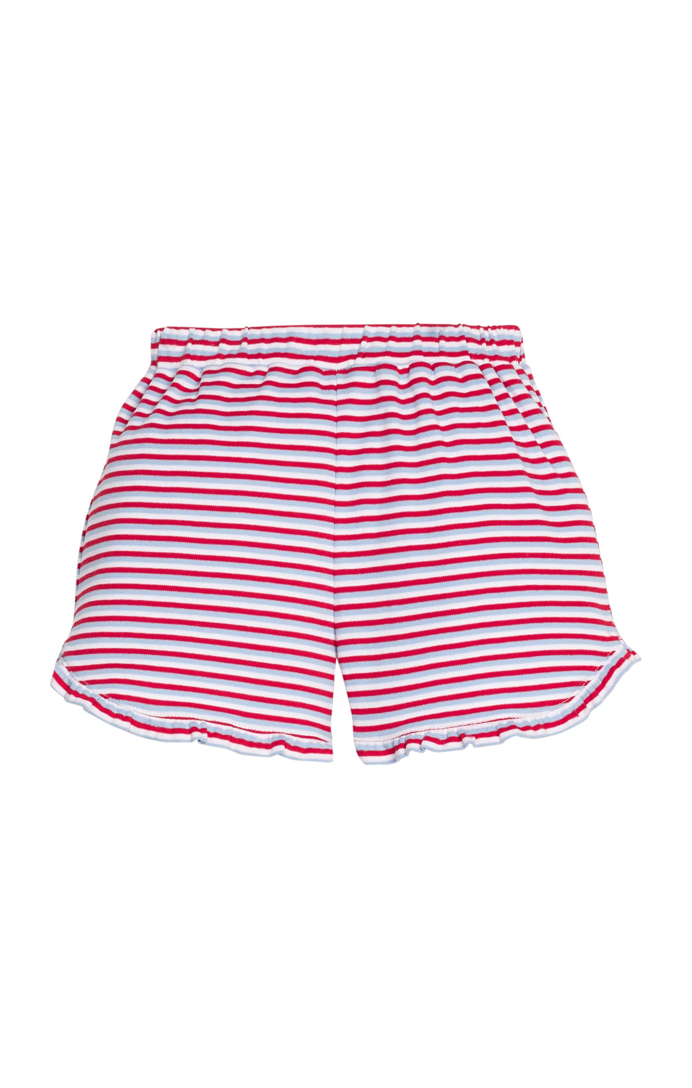 Tulip Knit Short: Americana Stripe