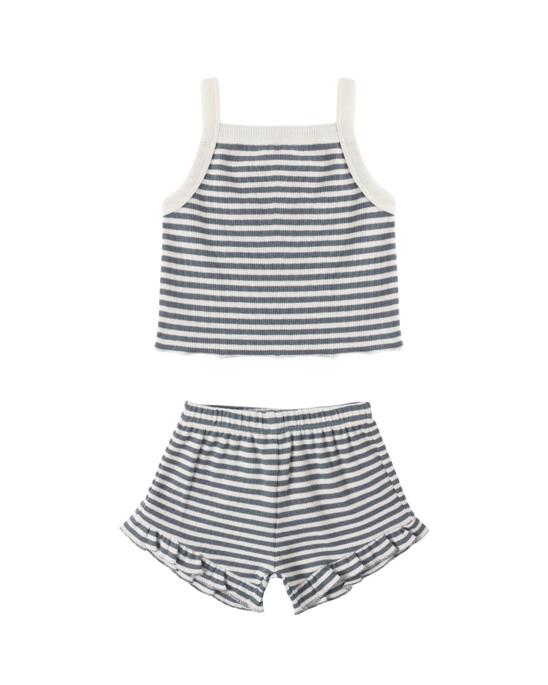 Evie Tank + Shortie: Ocean Stripe