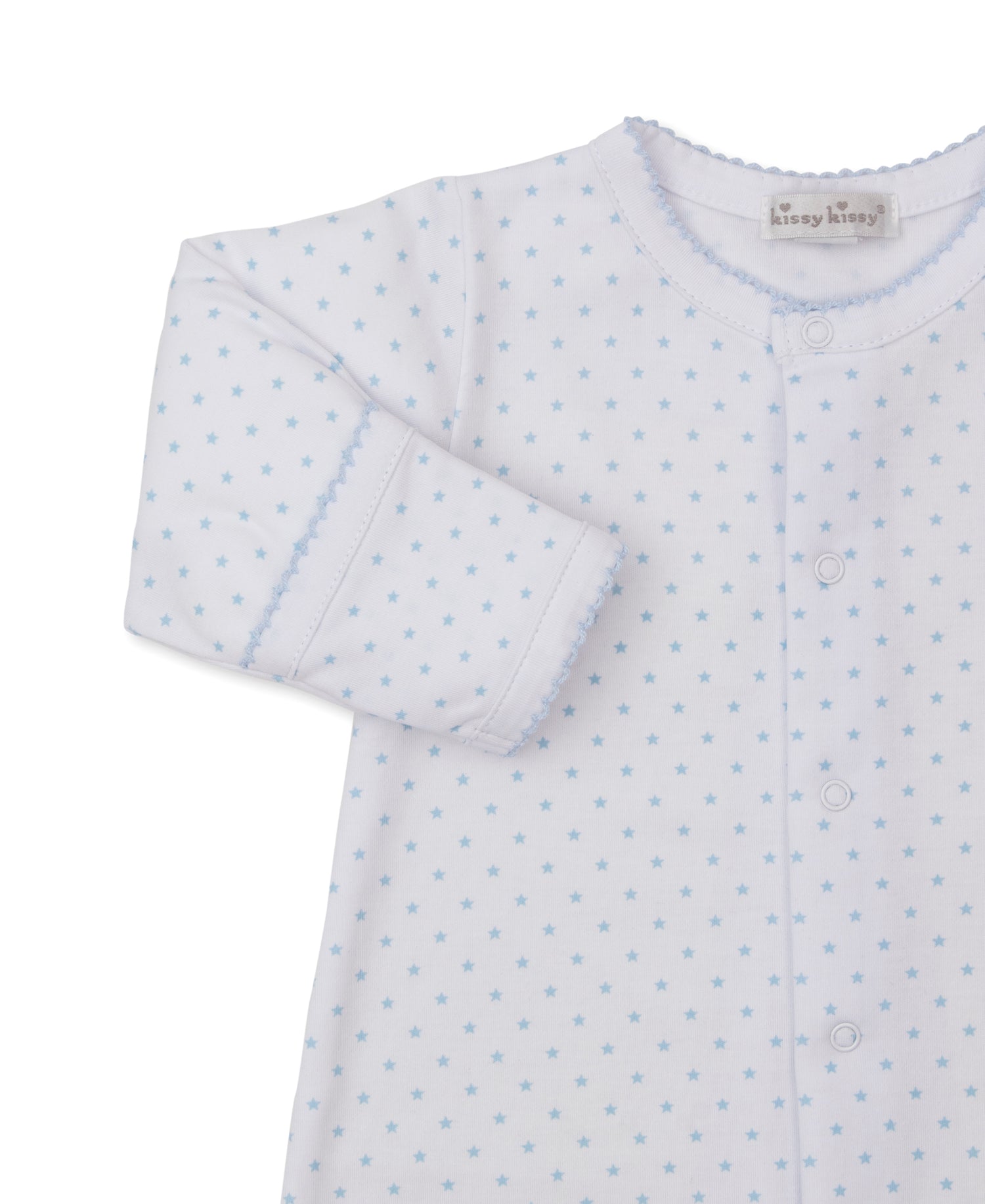 Teddy Bear Love Converter Gown: Light Blue Stars