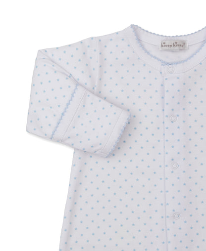 Teddy Bear Love Converter Gown: Light Blue Stars