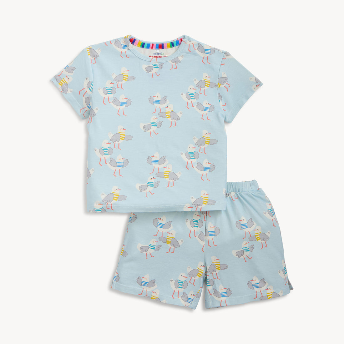 Gulls Wanna Have Fun Right Fit Short PJ Set