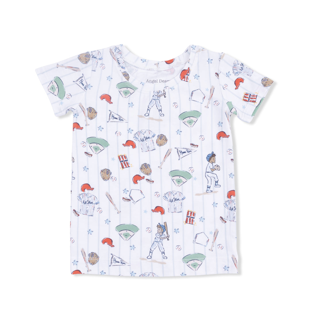 Home Run Baseball Loungewear Short Set