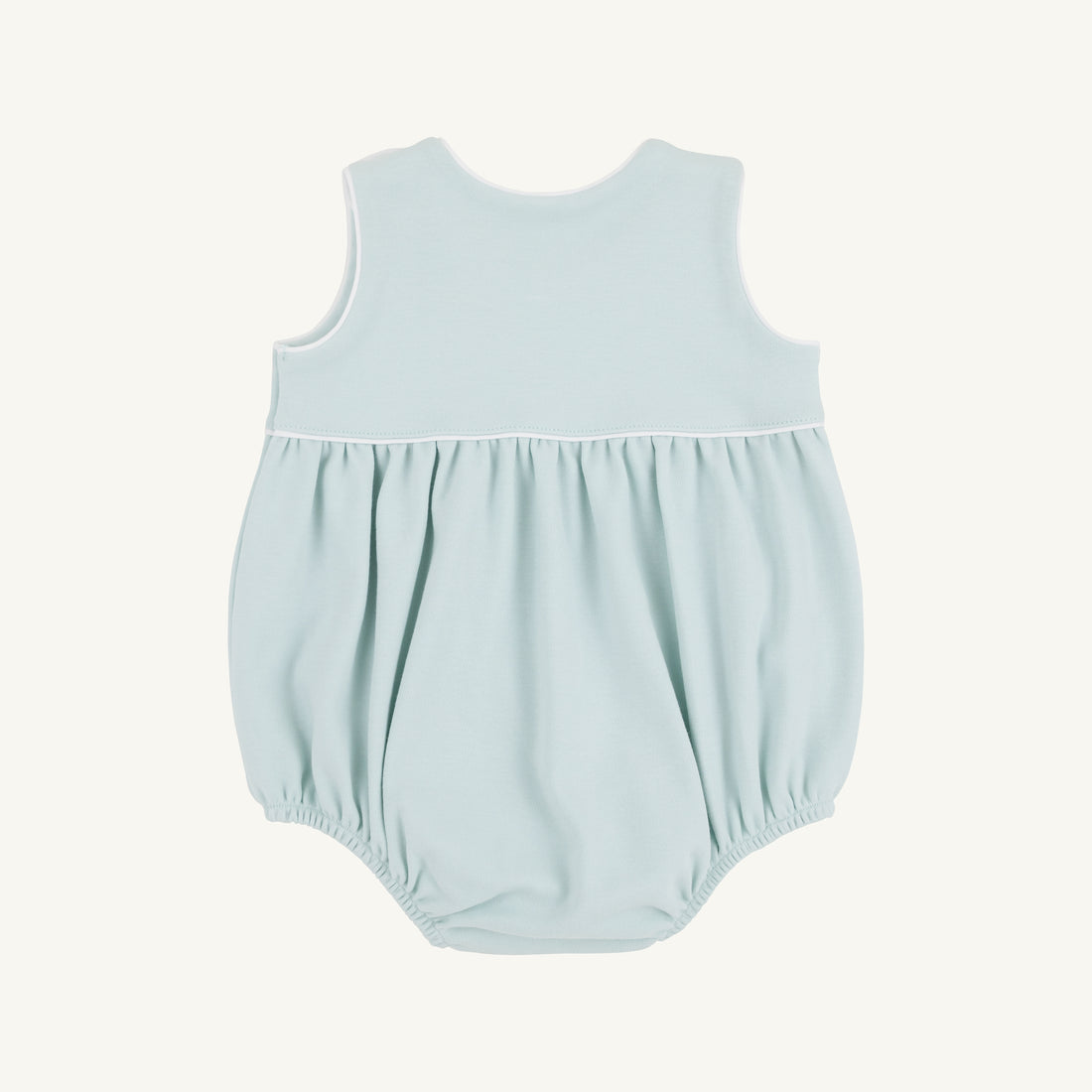 TBBC Heavy Weight Knit Barlett Bubble: Old Greenwich Green/Worth Ave White