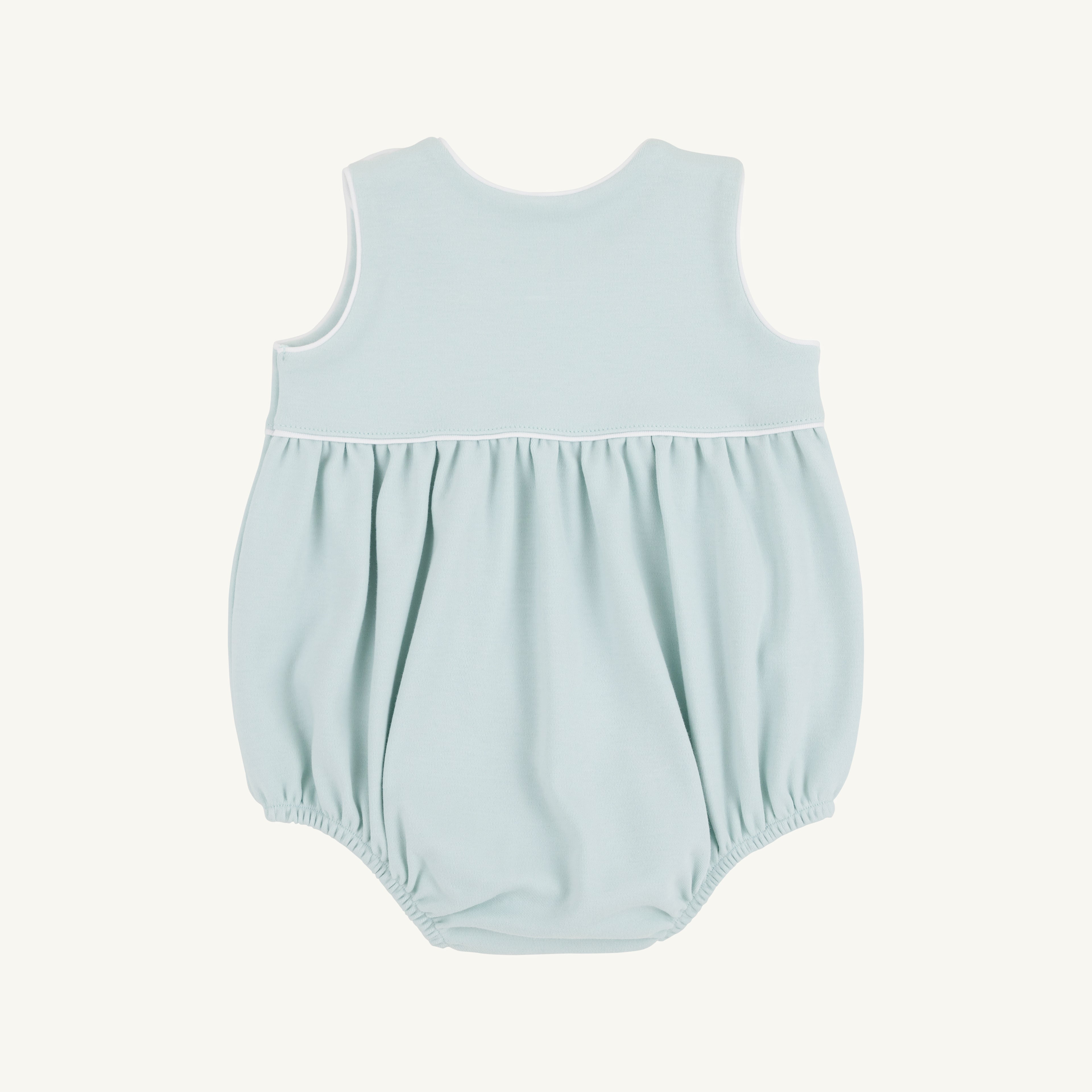 TBBC Heavy Weight Knit Barlett Bubble: Old Greenwich Green/Worth Ave White