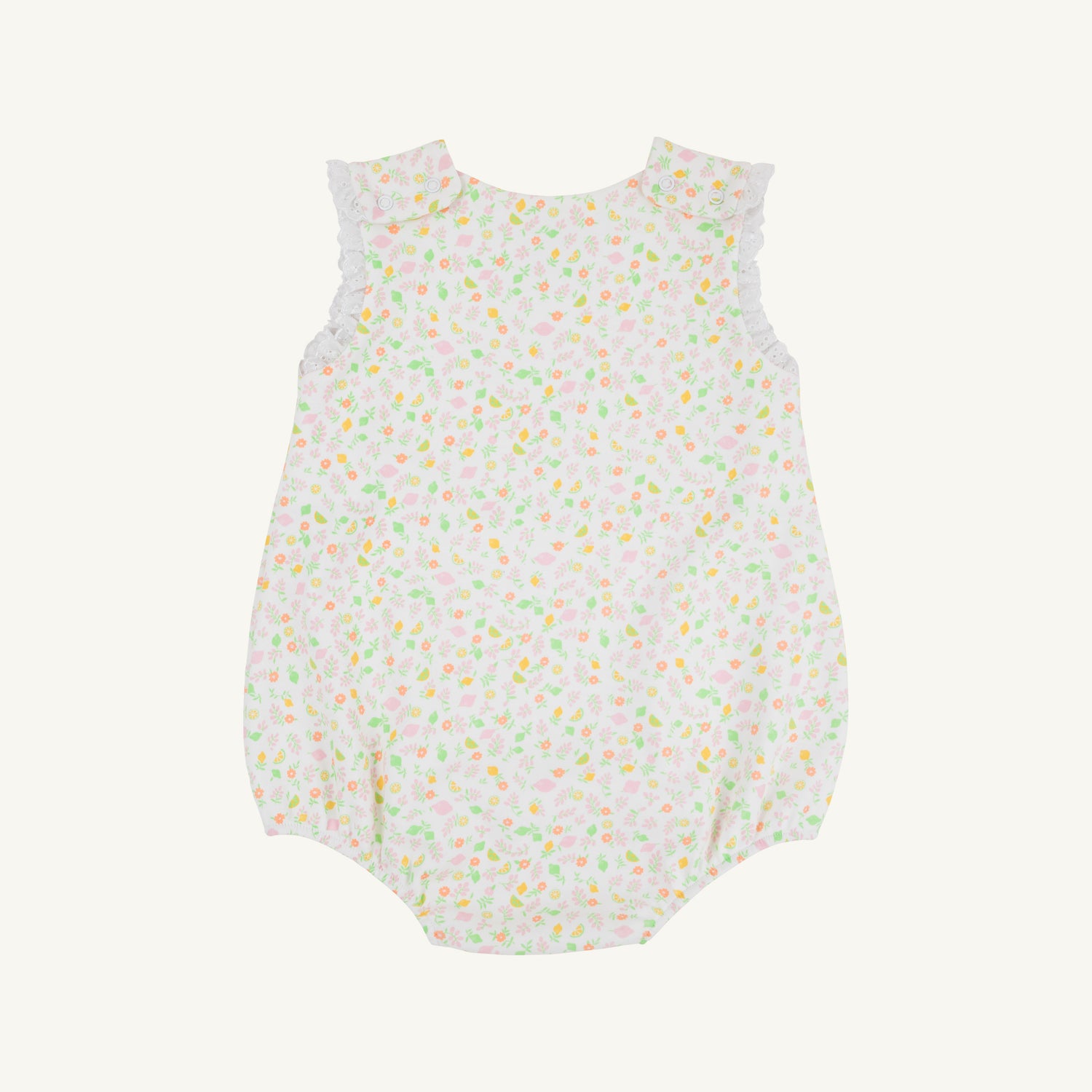 TBBC Heavy Weight Knit Brooksy Bubble: Citrus Style/Worth Ave White