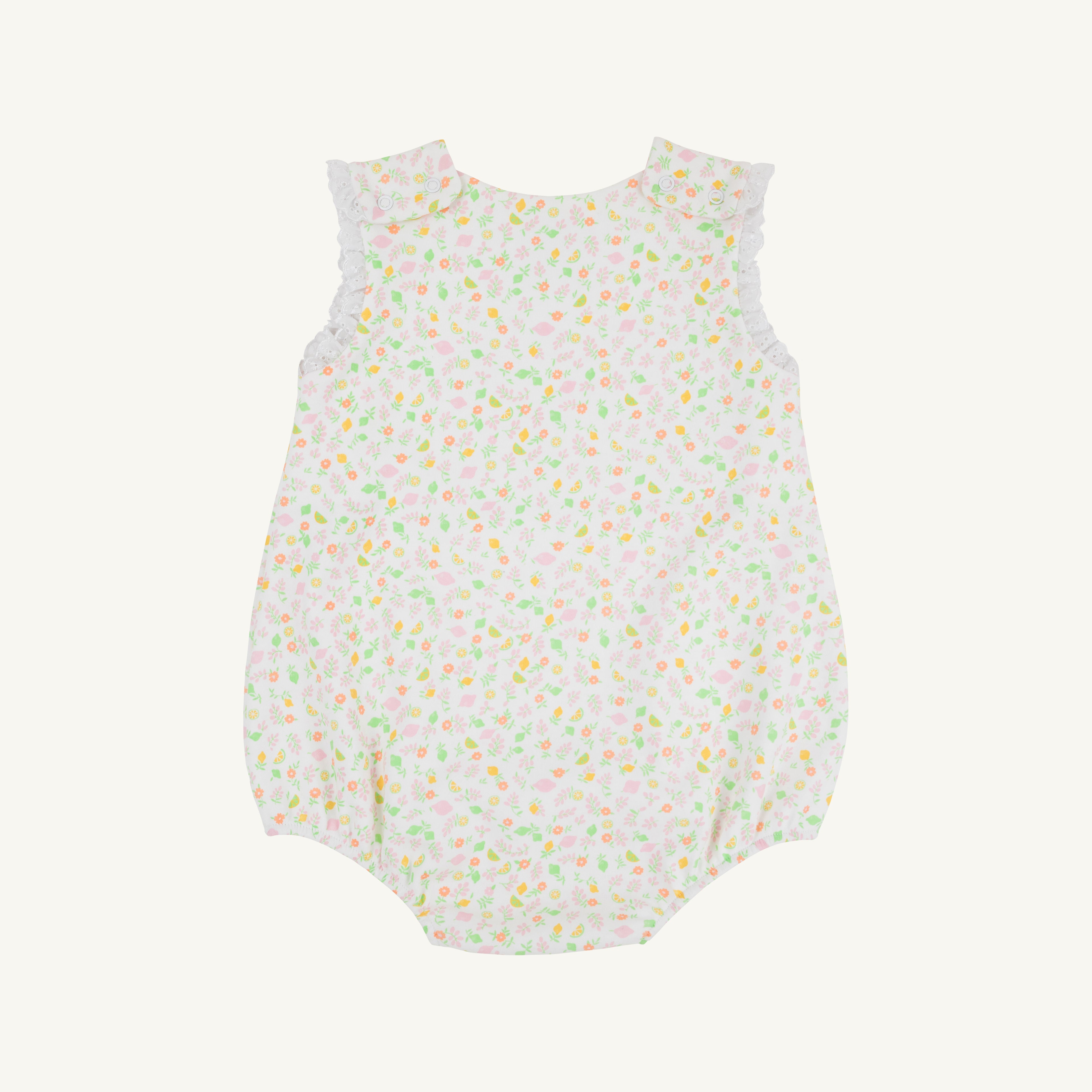 TBBC Heavy Weight Knit Brooksy Bubble: Citrus Style/Worth Ave White