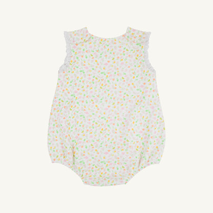TBBC Heavy Weight Knit Brooksy Bubble: Citrus Style/Worth Ave White