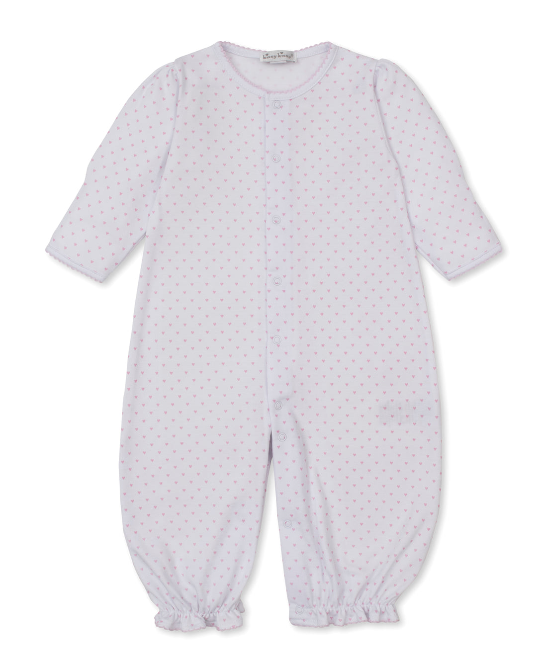 Teddy Bear Love Converter Gown: Light Pink Hearts