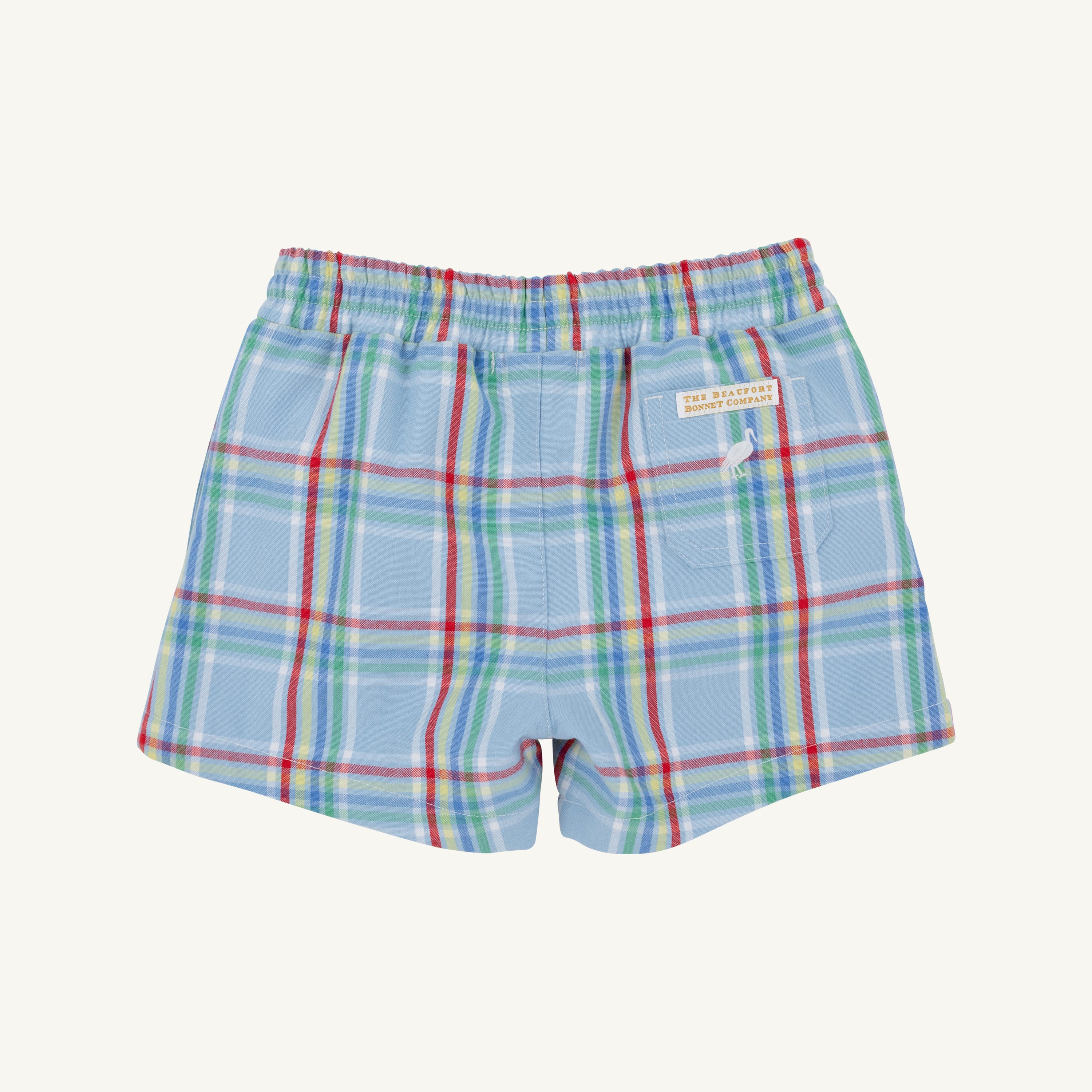 TBBC Sheffield Shorts: Kensington Court Plaid/Worth Ave White