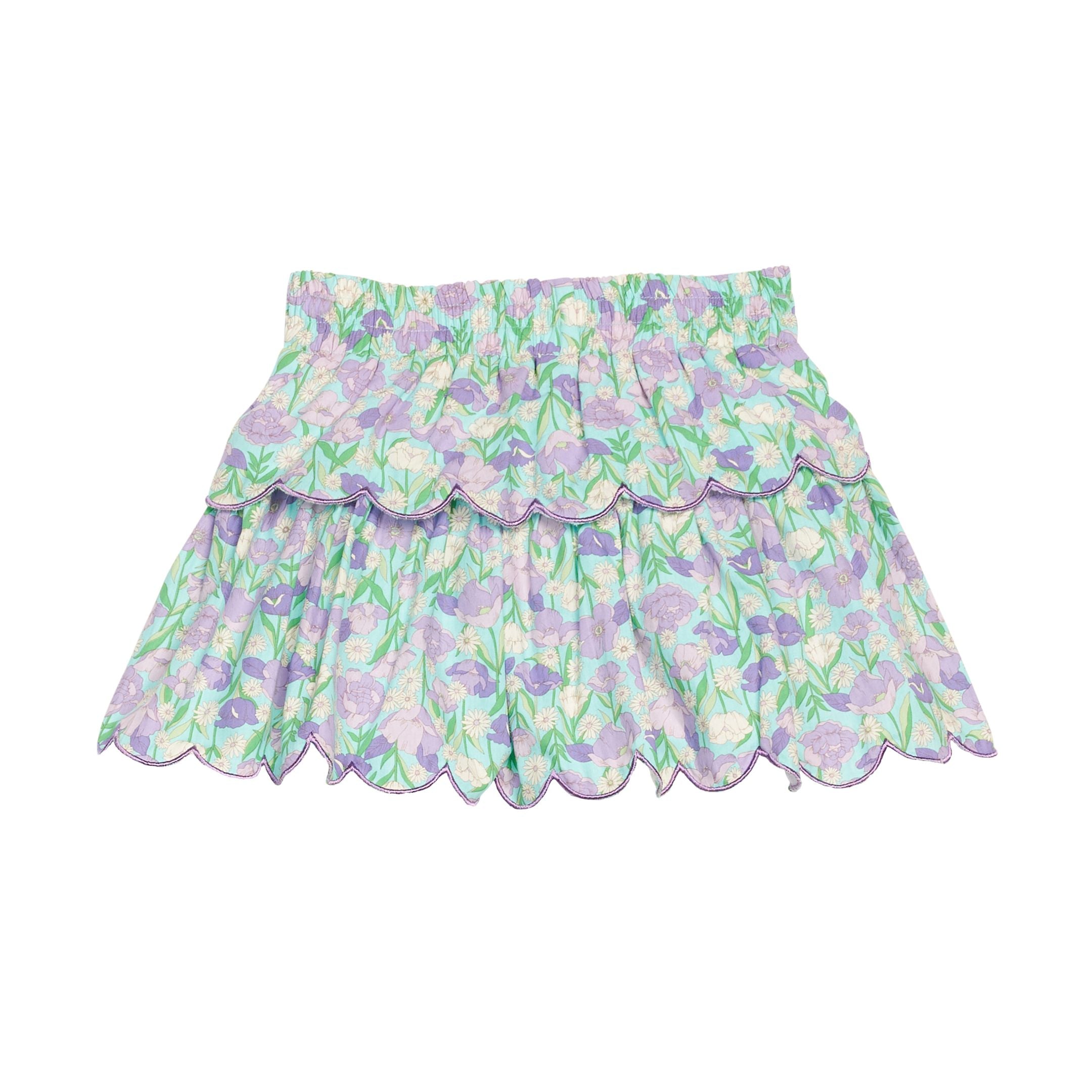 Two Tiered Skort: Tillies Tulips
