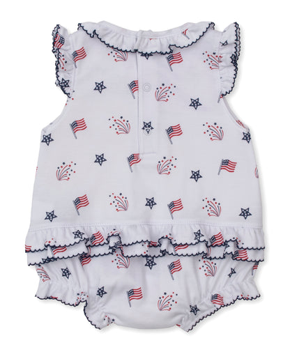 Star Spangled Freedom Ruffle Bubble