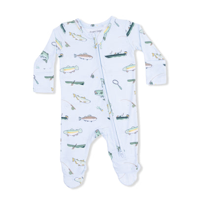Fishing 2 Way Zipper Footie
