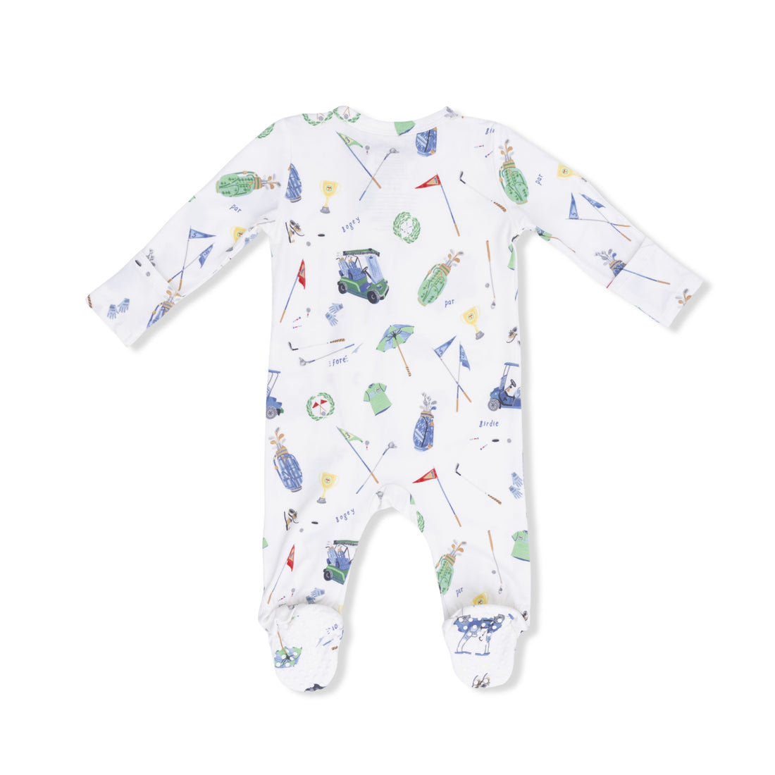 Golf Things 2 Way Zipper Footie
