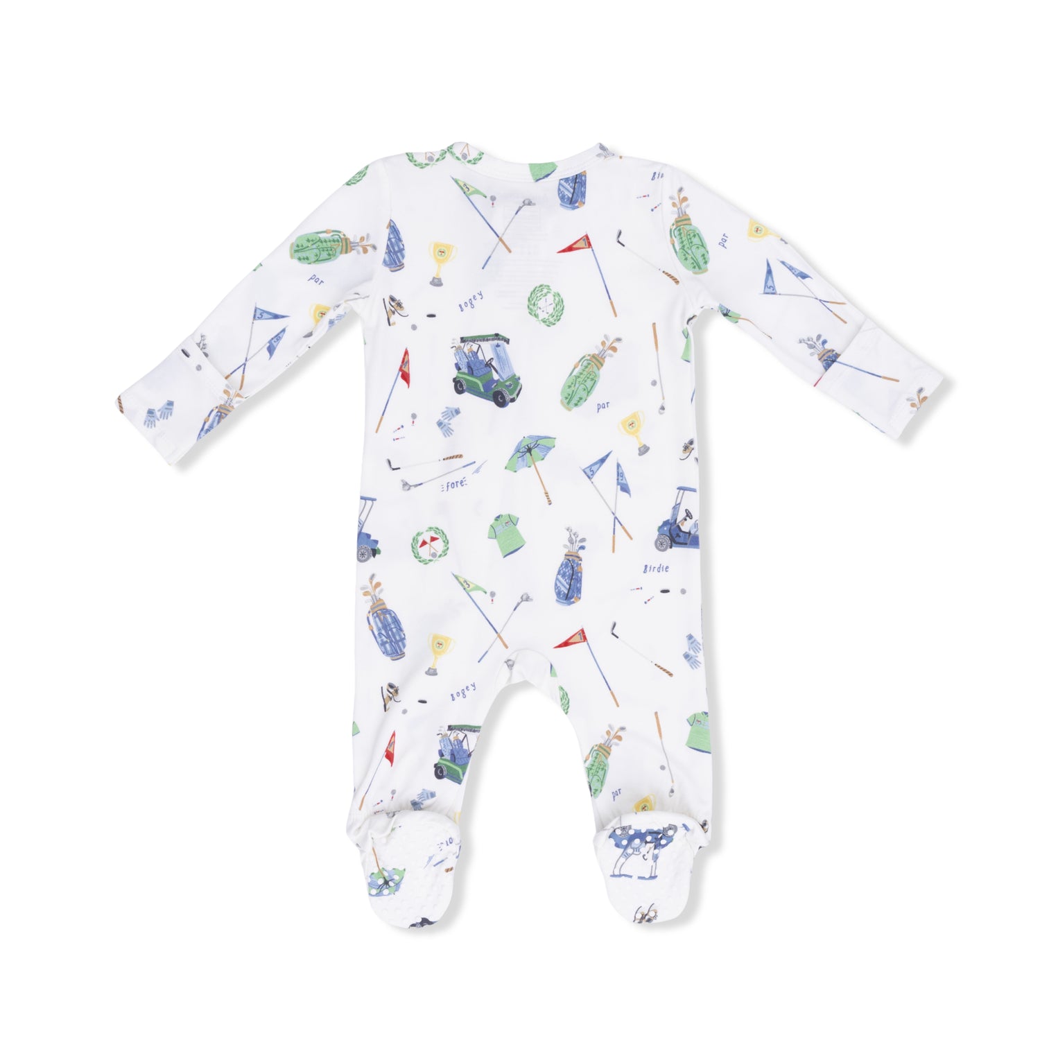 Golf Things 2 Way Zipper Footie