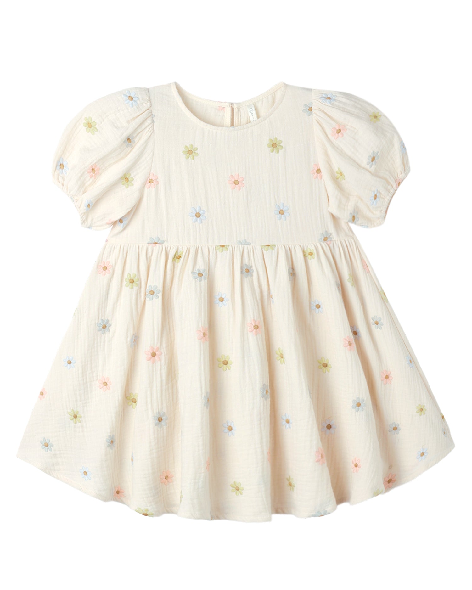 Marley Dress: Embroidered Daisies