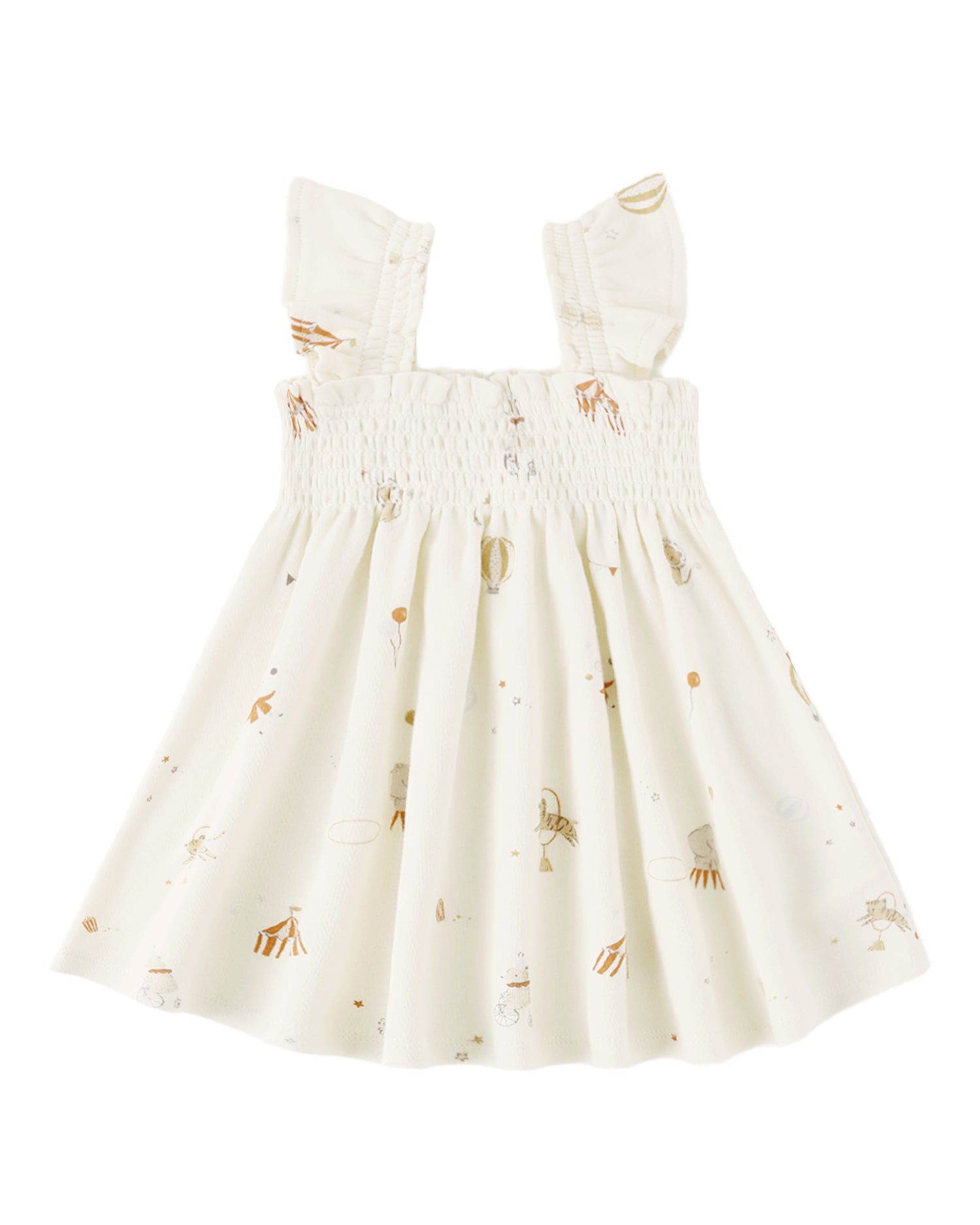 Carnival Smocked Jersey Dress