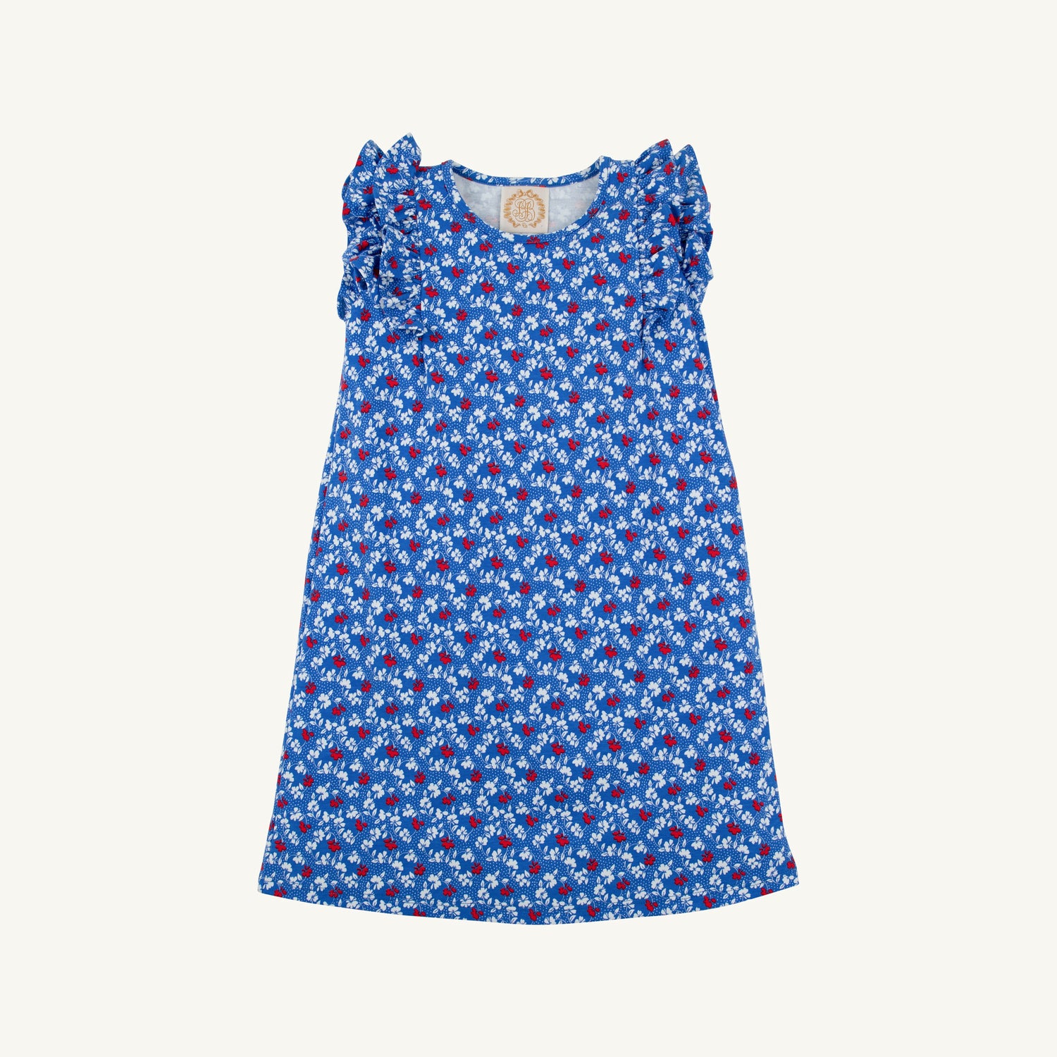 TBBC Ruehling Ruffle Dress: Potomac Petals