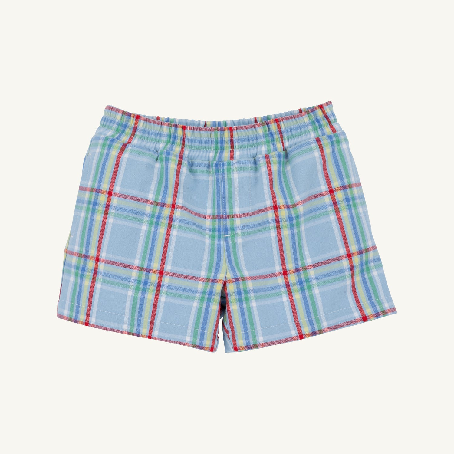 TBBC Sheffield Shorts: Kensington Court Plaid/Worth Ave White