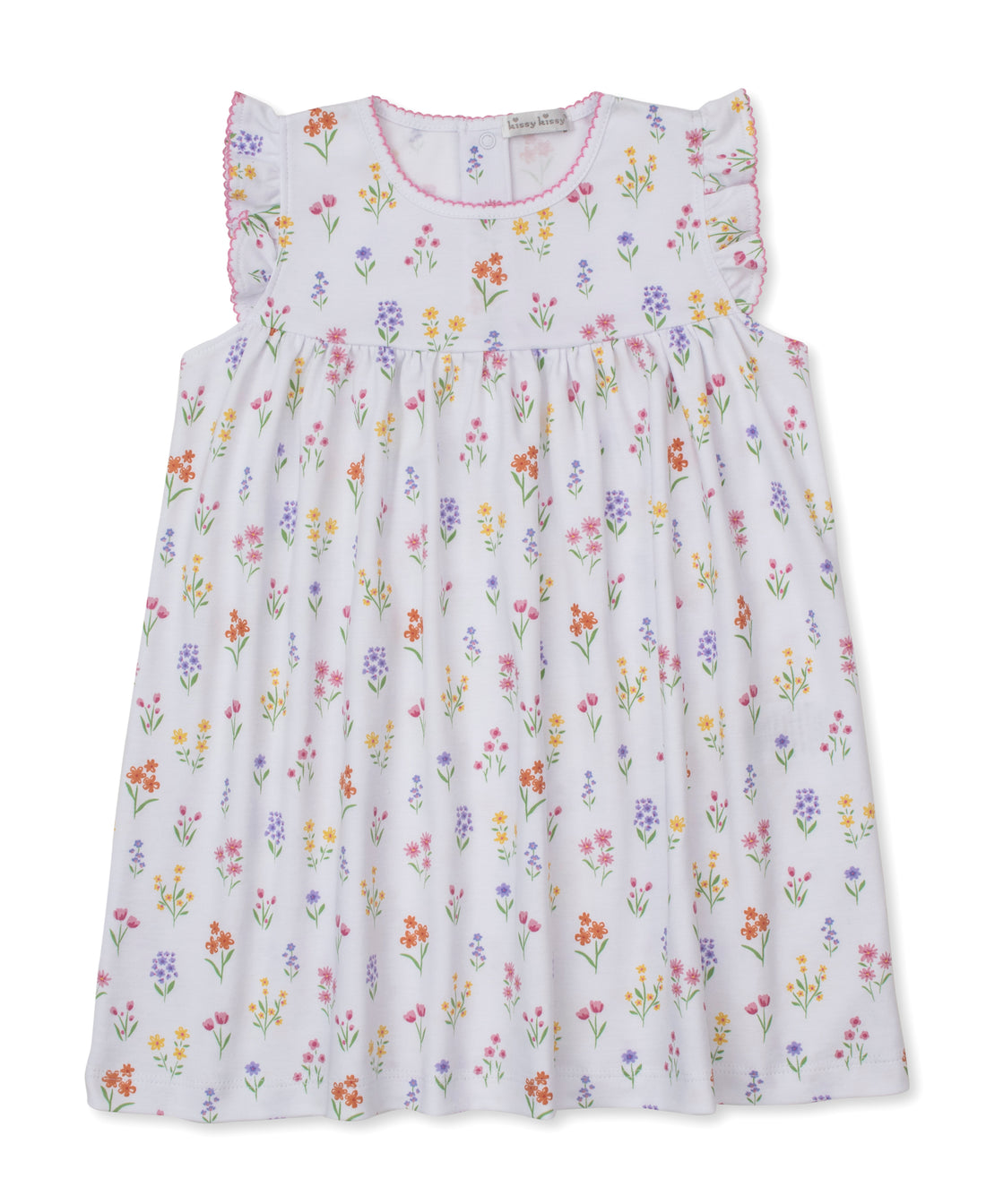 Summer Wildflowers Knit Play Dress