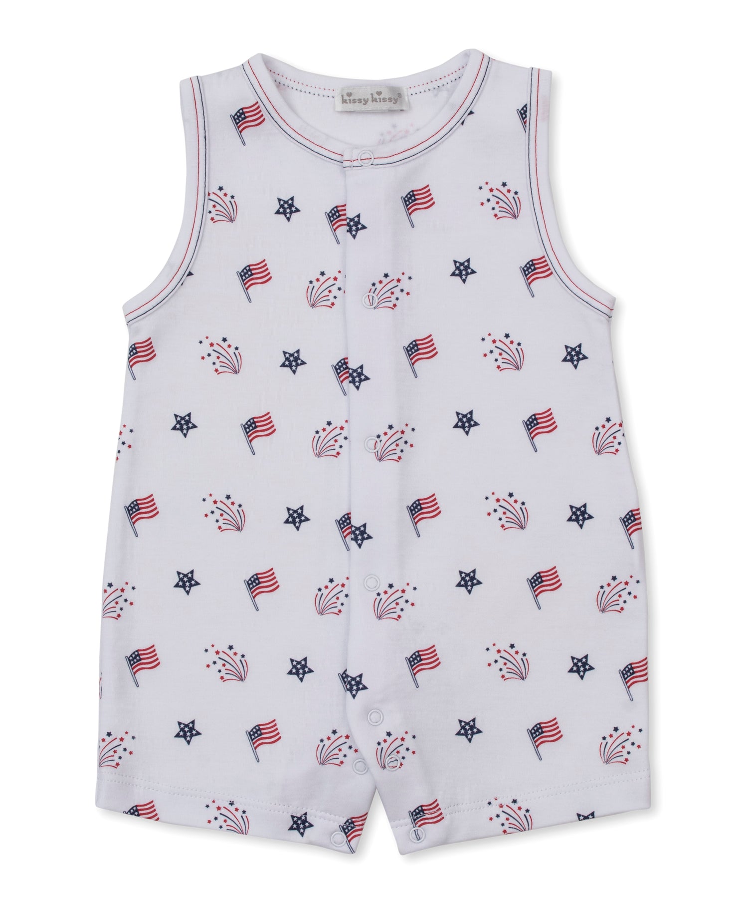 Star Spangled Freedom Sleeveless Playsuit