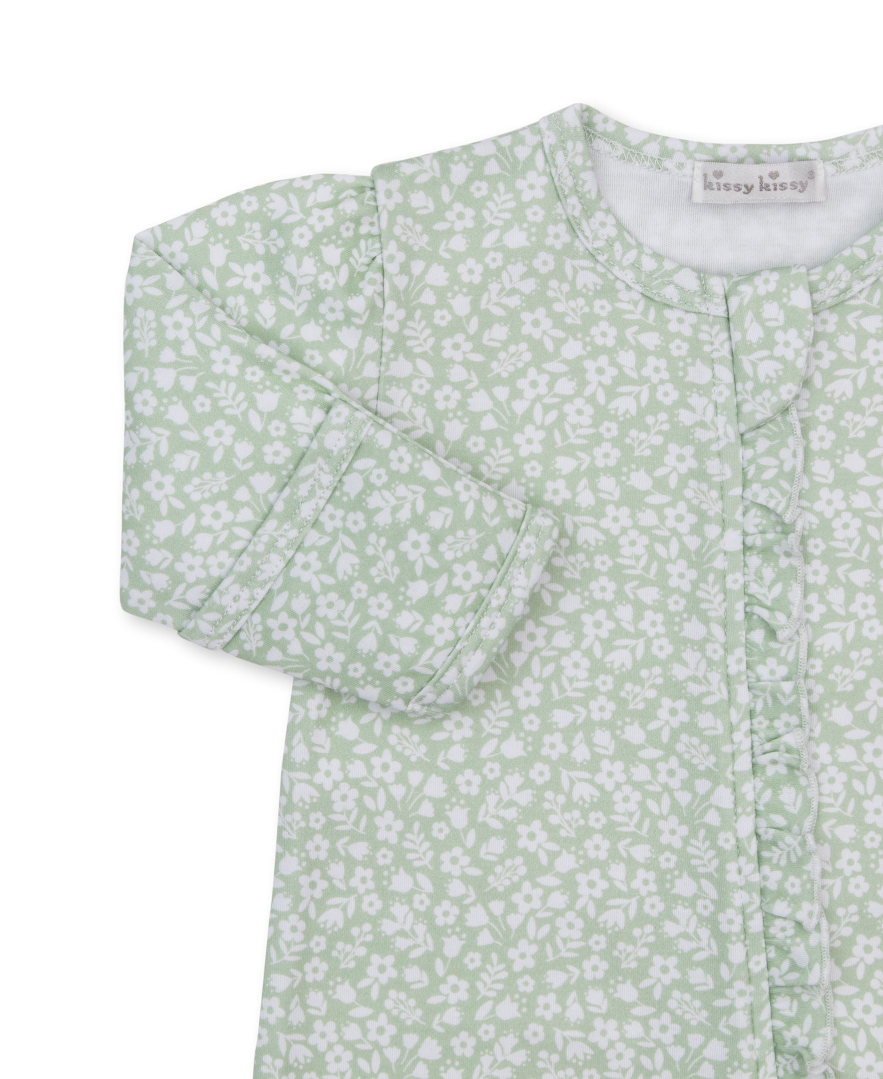 Autumn Meadows Zipper Footie