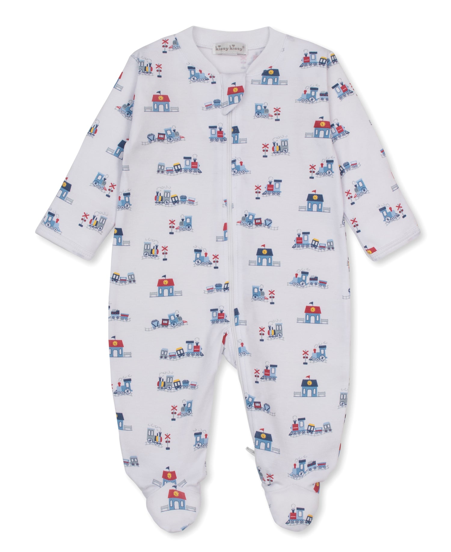 Toot Toot Zipper Footie