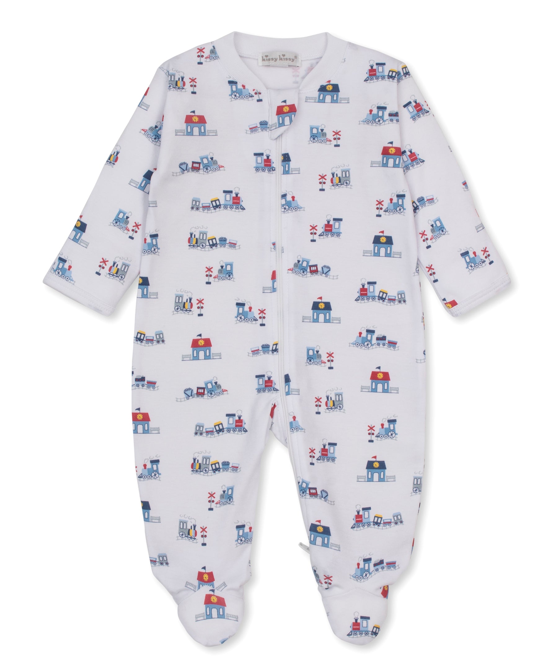 Toot Toot Zipper Footie