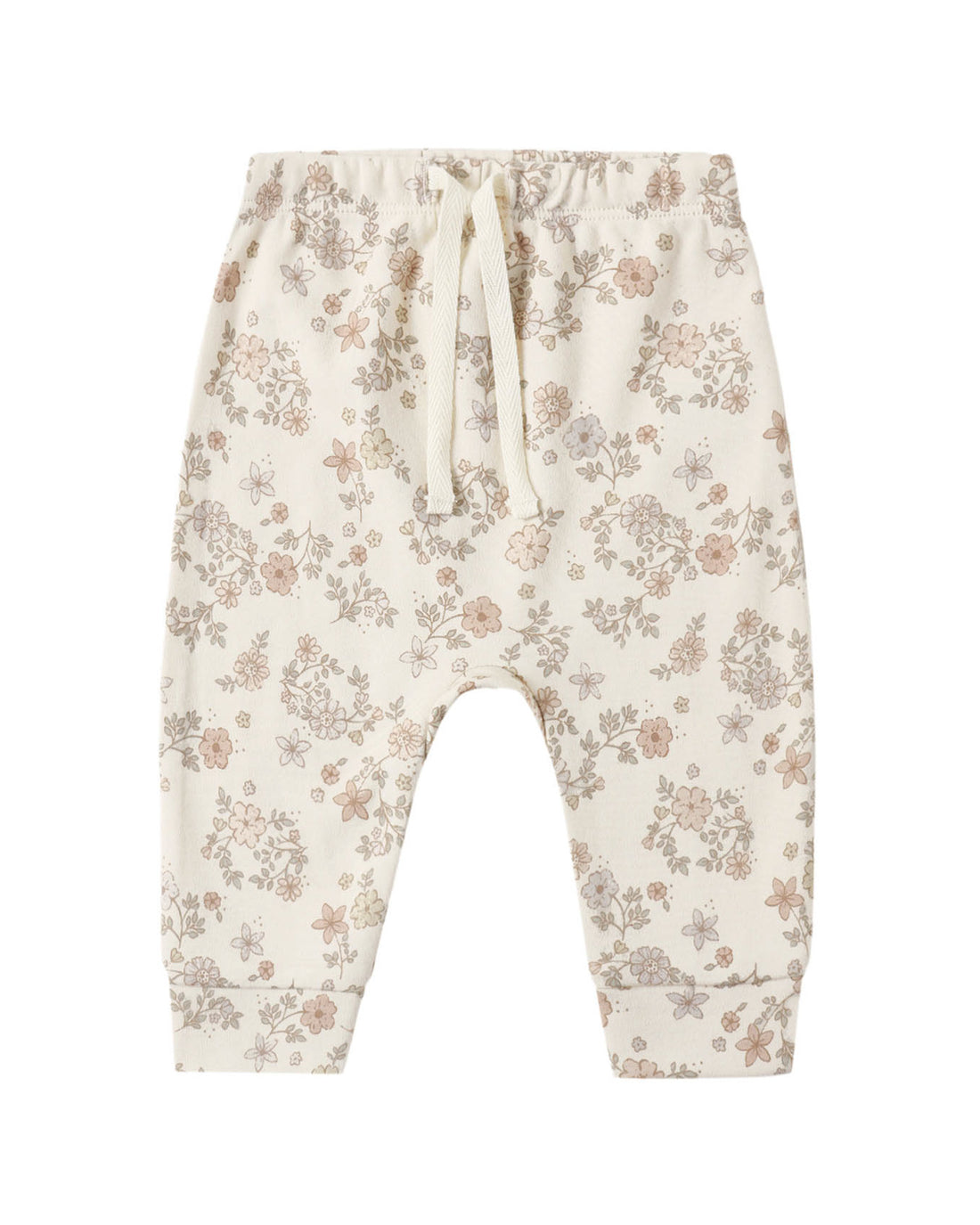 Drawstring Pant: Floral Vine