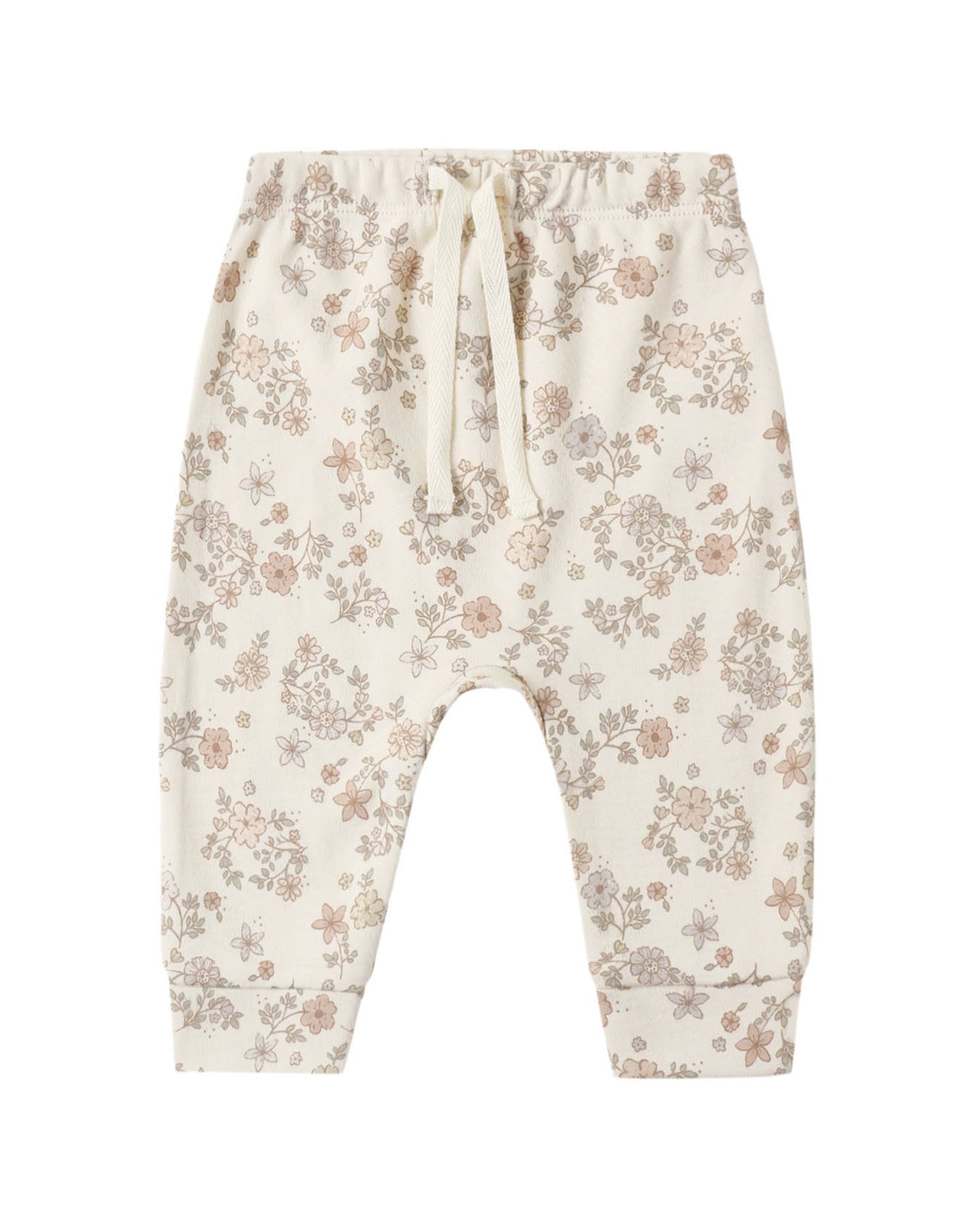 Drawstring Pant: Floral Vine