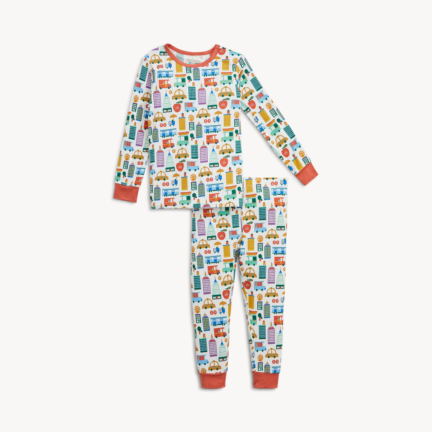 Know Your NYCs Magnetic Modal LS/Long Pant PJ Set