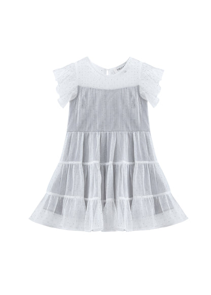 Shimmer Shine Dress: Silver