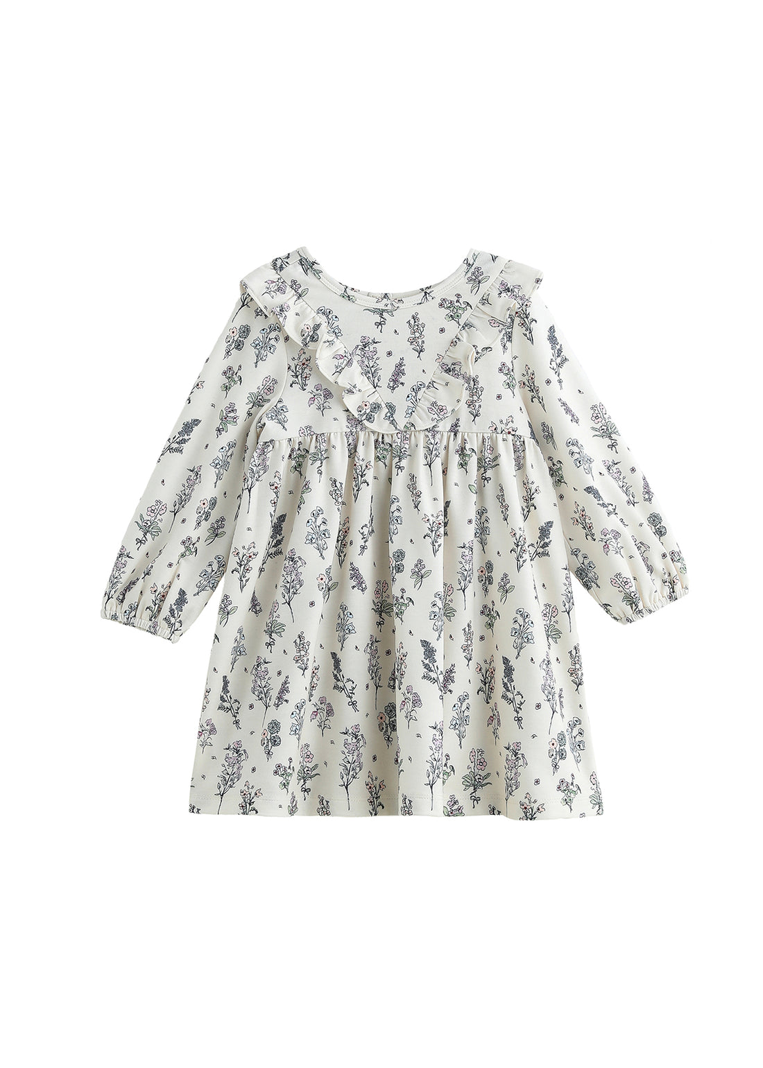 Gracie Dress: Purple Floral