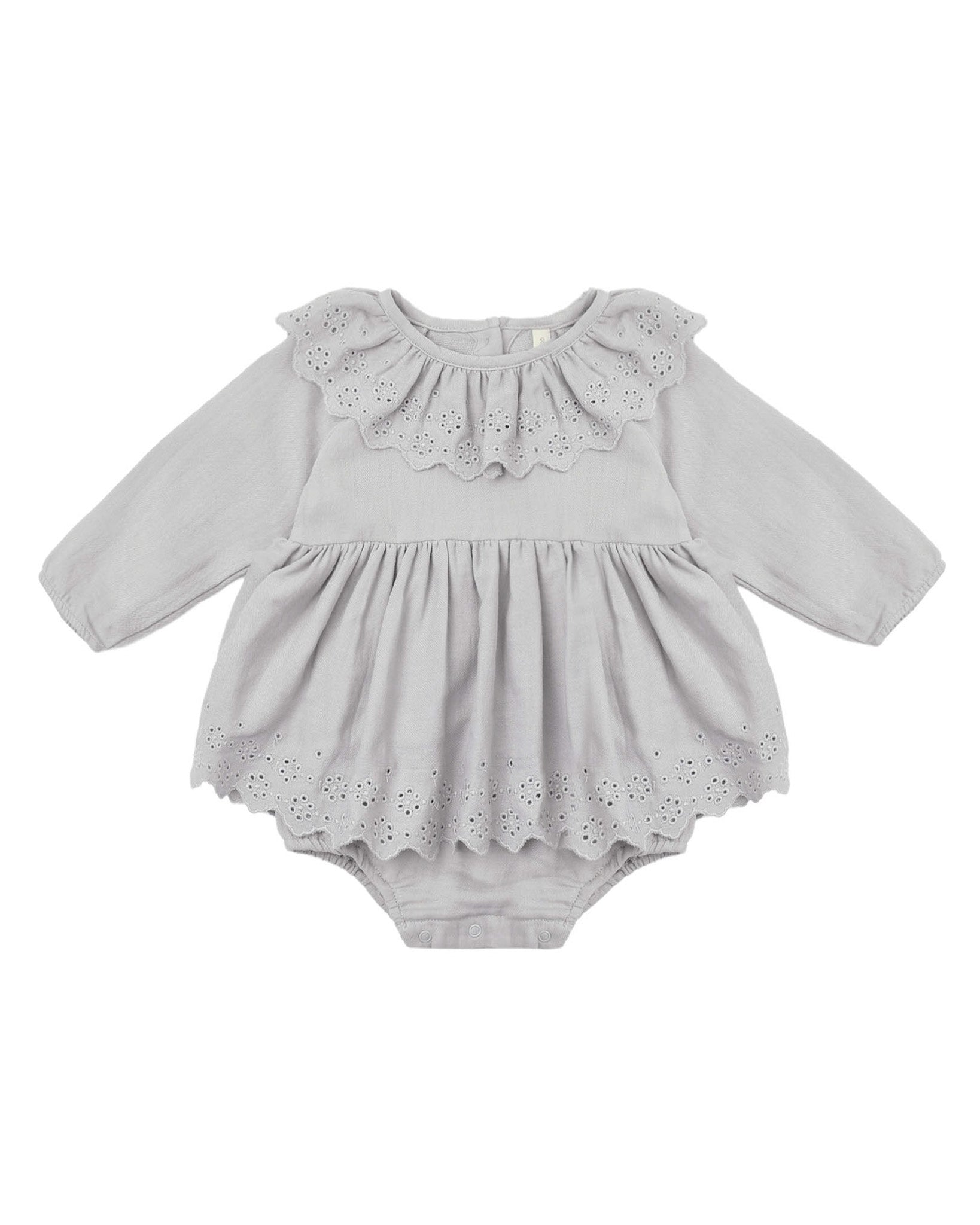 Thalia Romper: Cloud