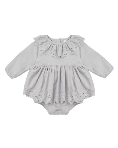 Thalia Romper: Cloud