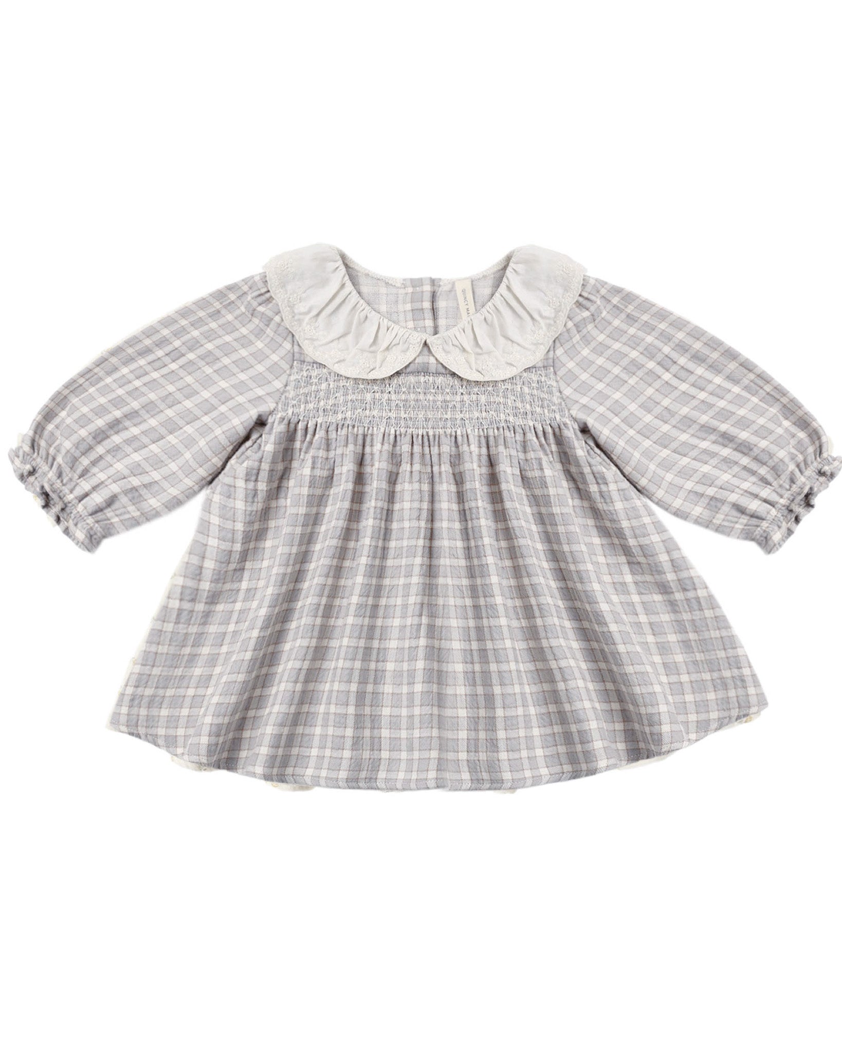 Callie Dress: Blue Gingham