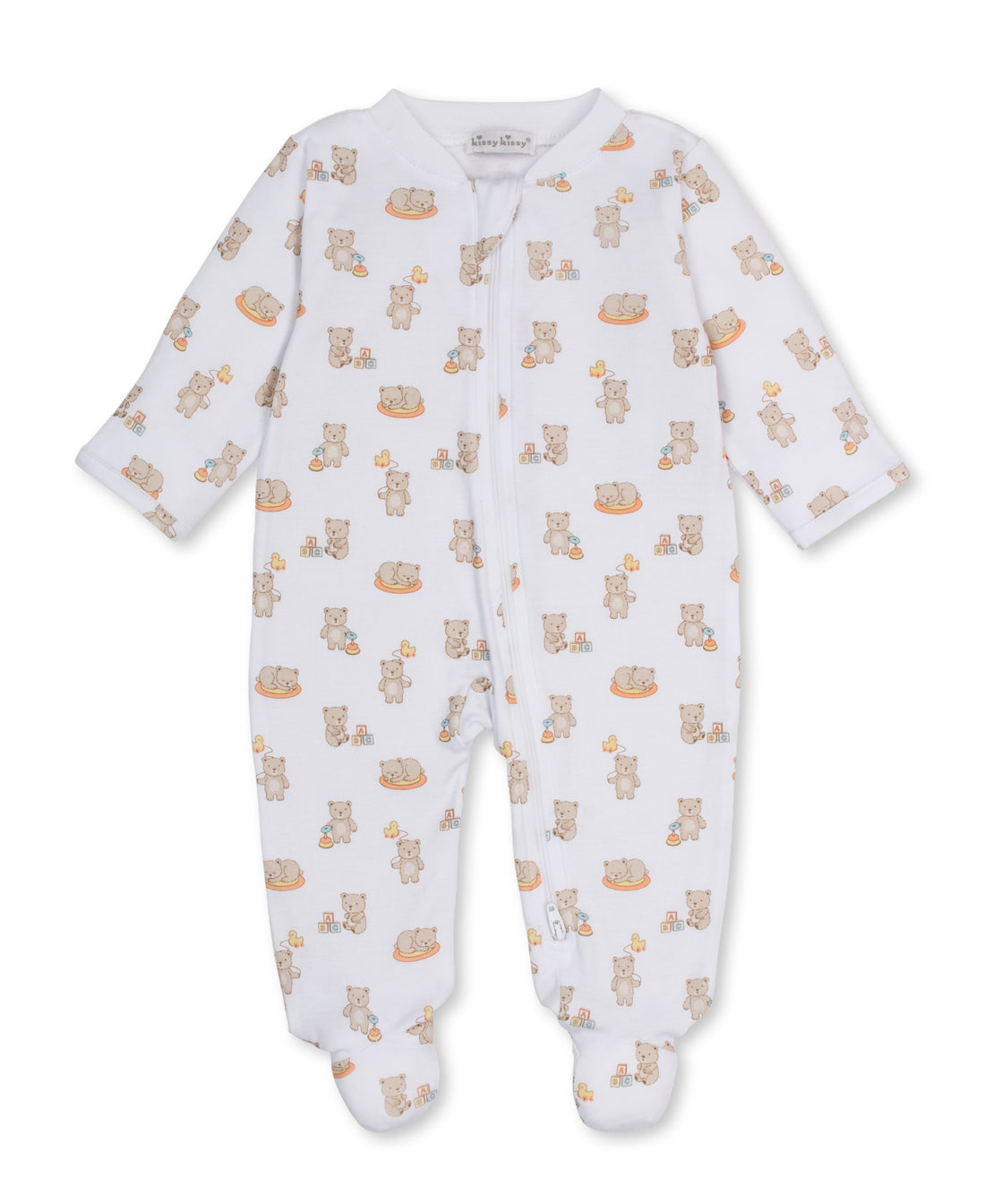 Beary Blessed Zipper Footie