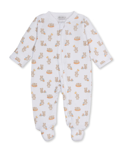 Beary Blessed Zipper Footie