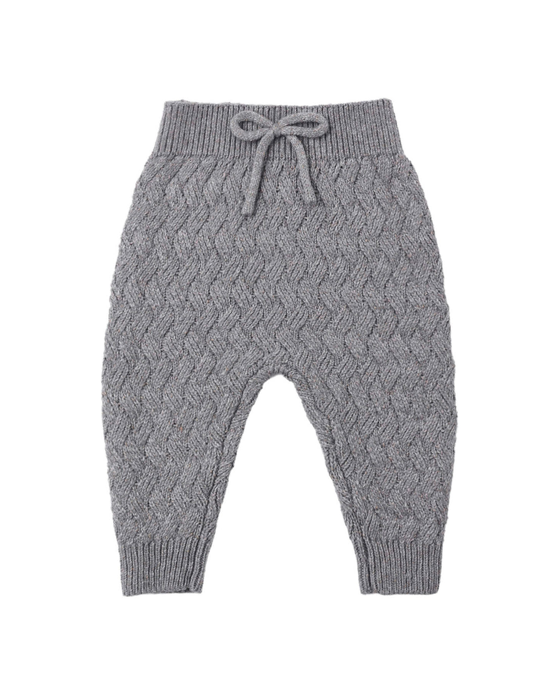 Knit Pant: Heathered Slate