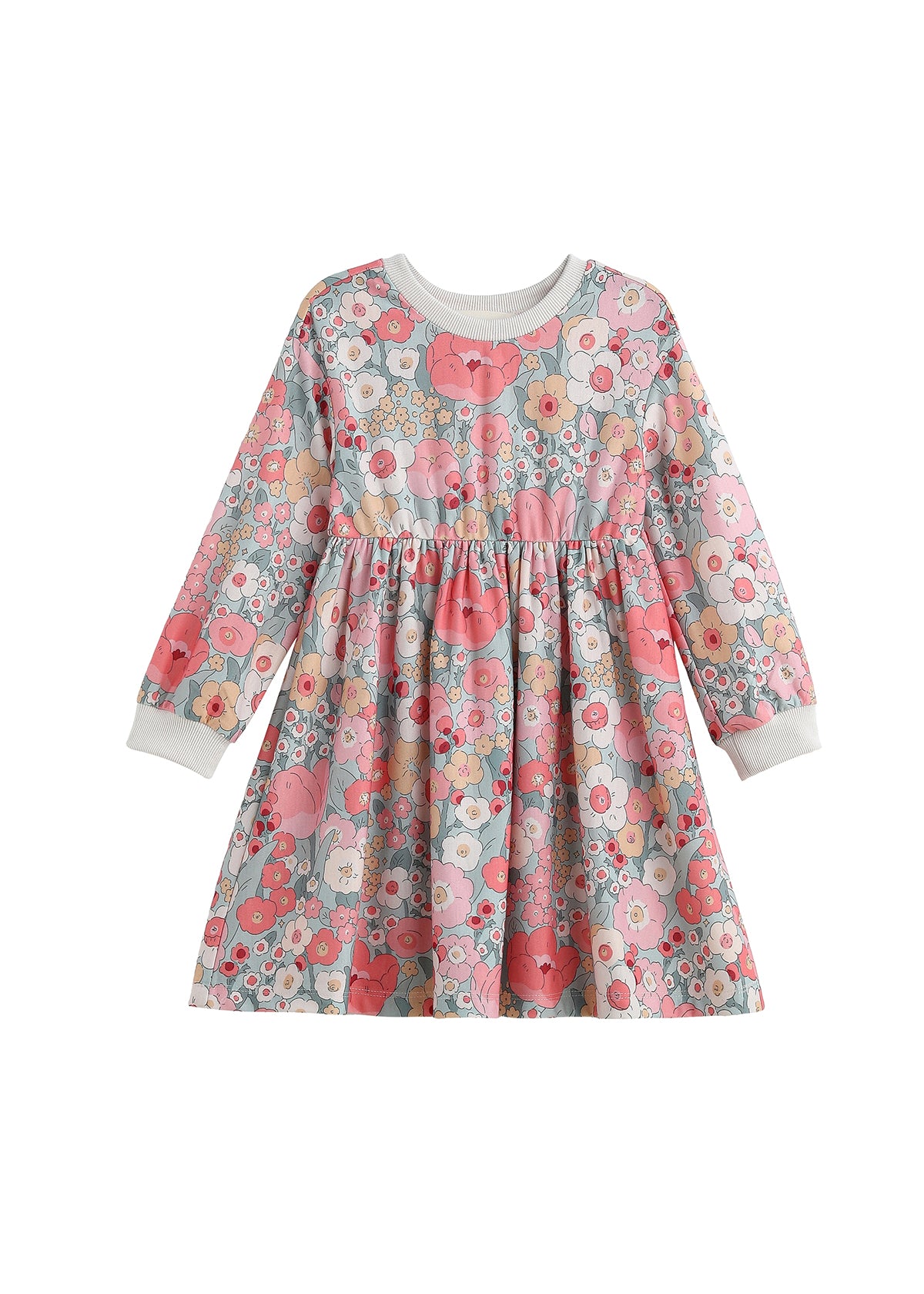 Eliza Dress: Pink Floral