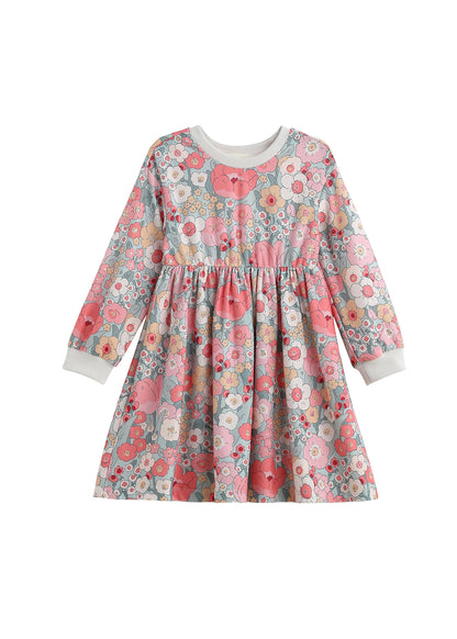Eliza Dress: Pink Floral
