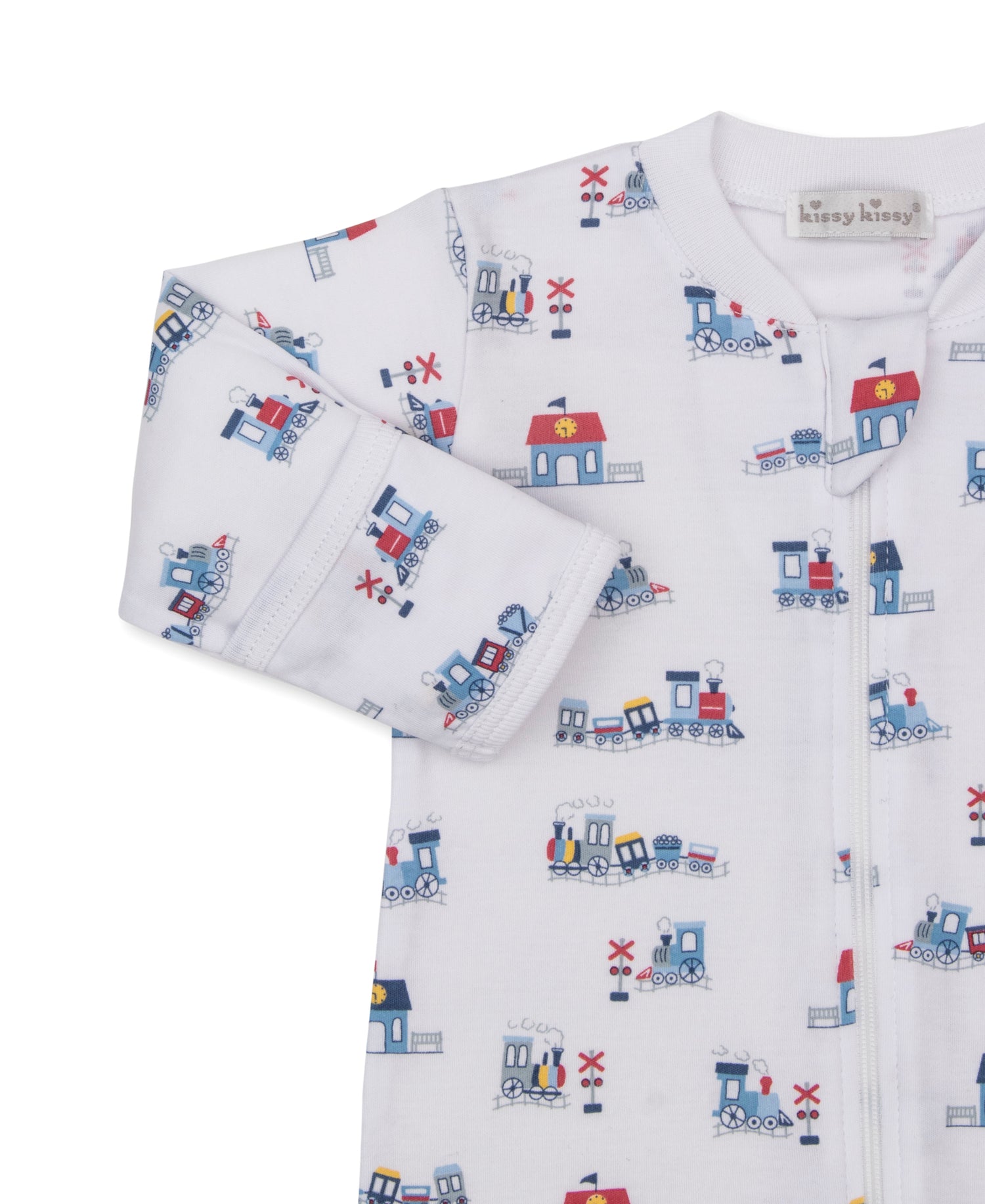 Toot Toot Zipper Footie