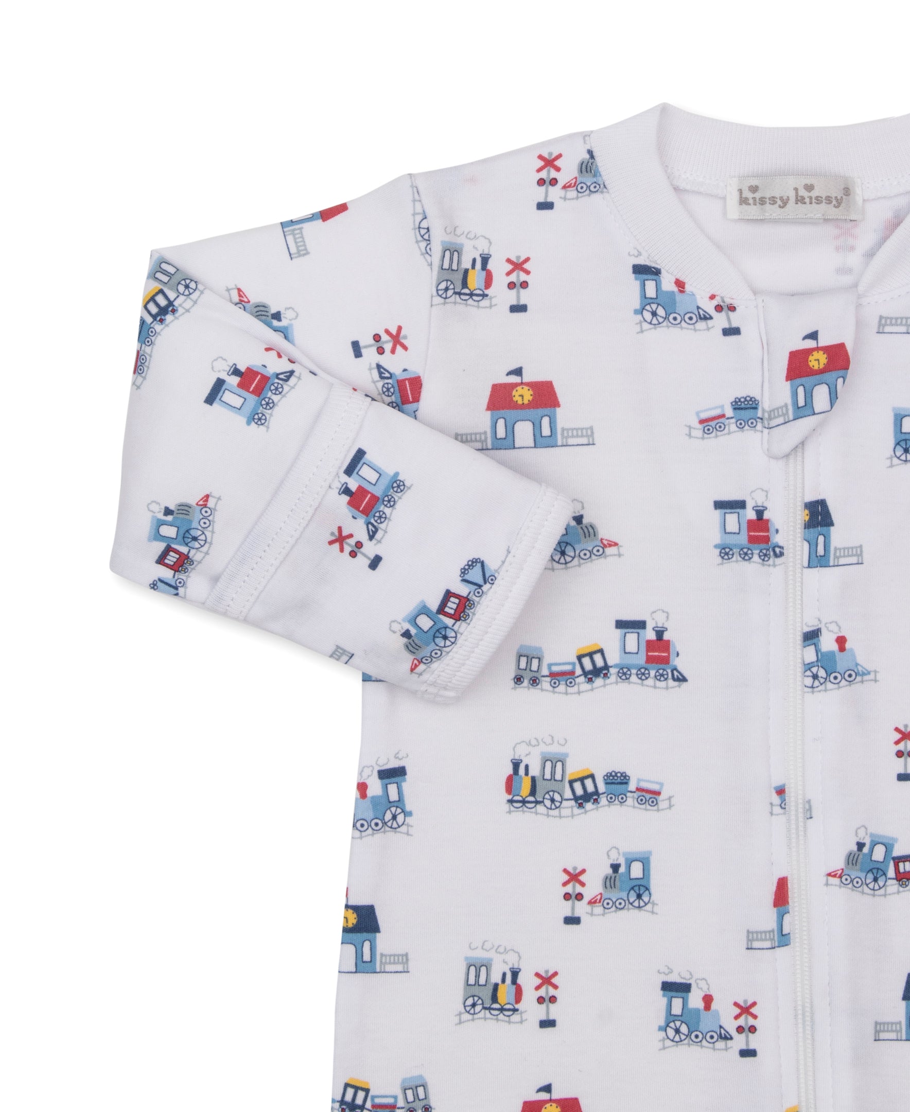 Toot Toot Zipper Footie