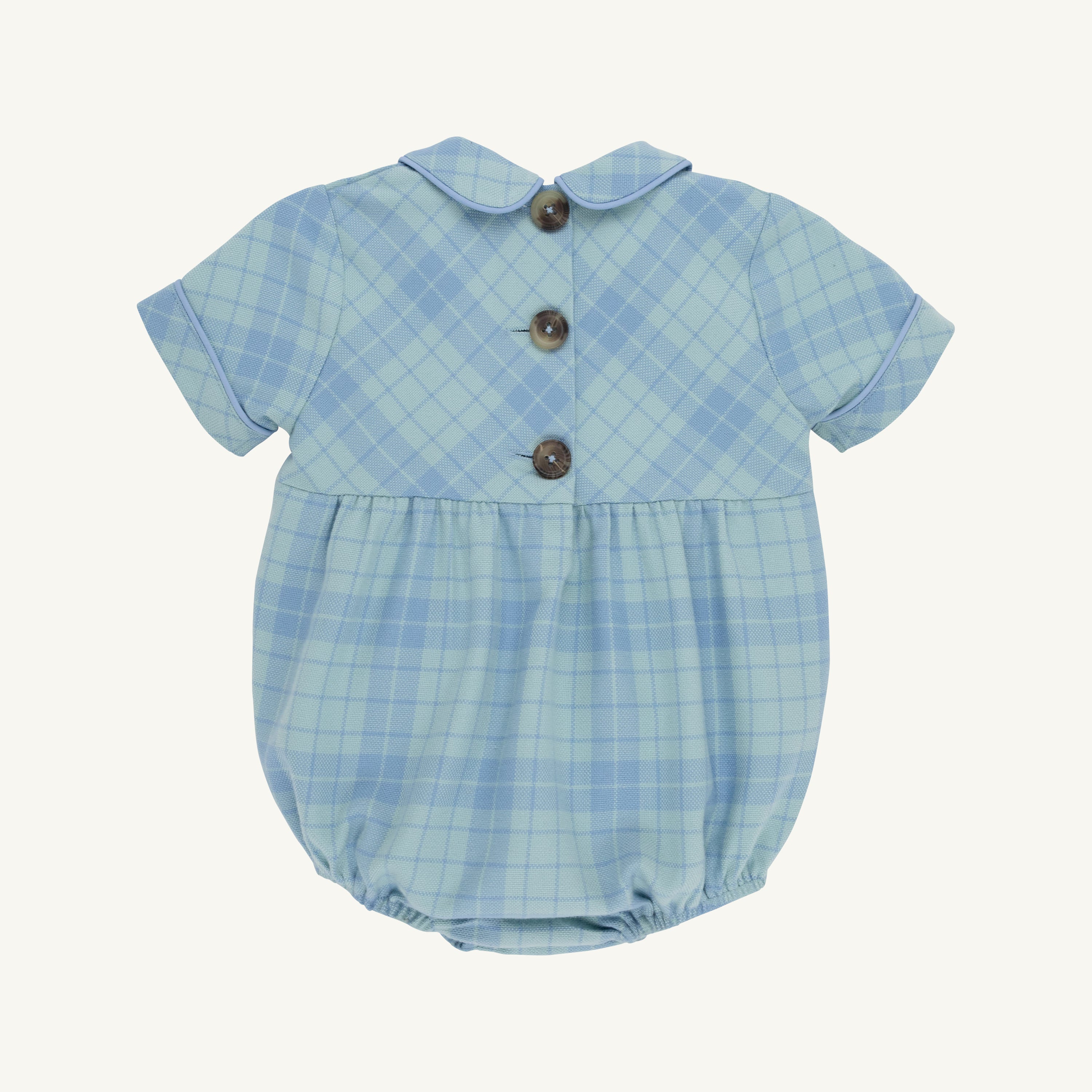 TBBC Bradford Bubble: Audubon Park Plaid/Sarasota Sky