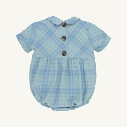 TBBC Bradford Bubble: Audubon Park Plaid/Sarasota Sky
